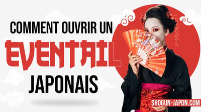 Comment ouvrir un éventail japonais?