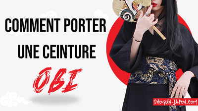 Comment porter une ceinture obi ?