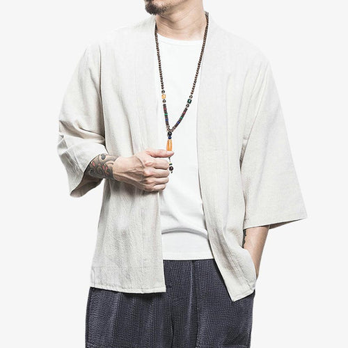 Kimono Cardigan Blanc